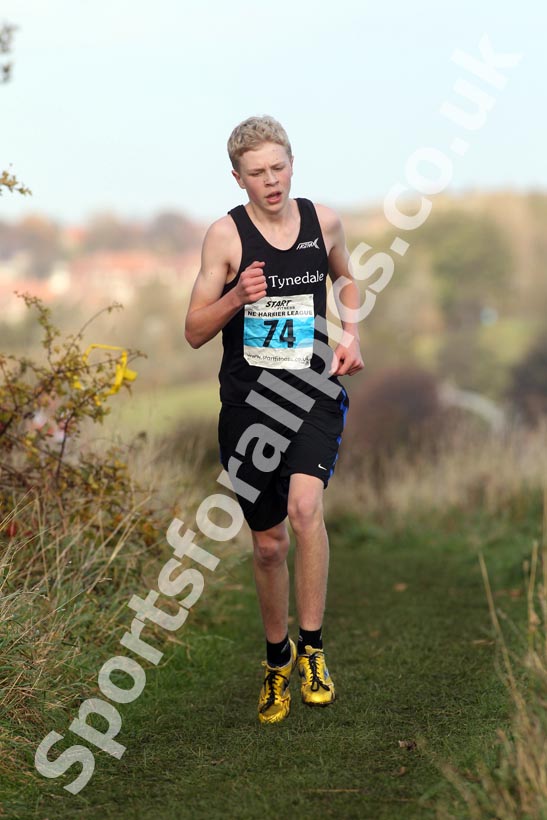 Blue 74 Jon Currie, North East Harrier League, Sunderland